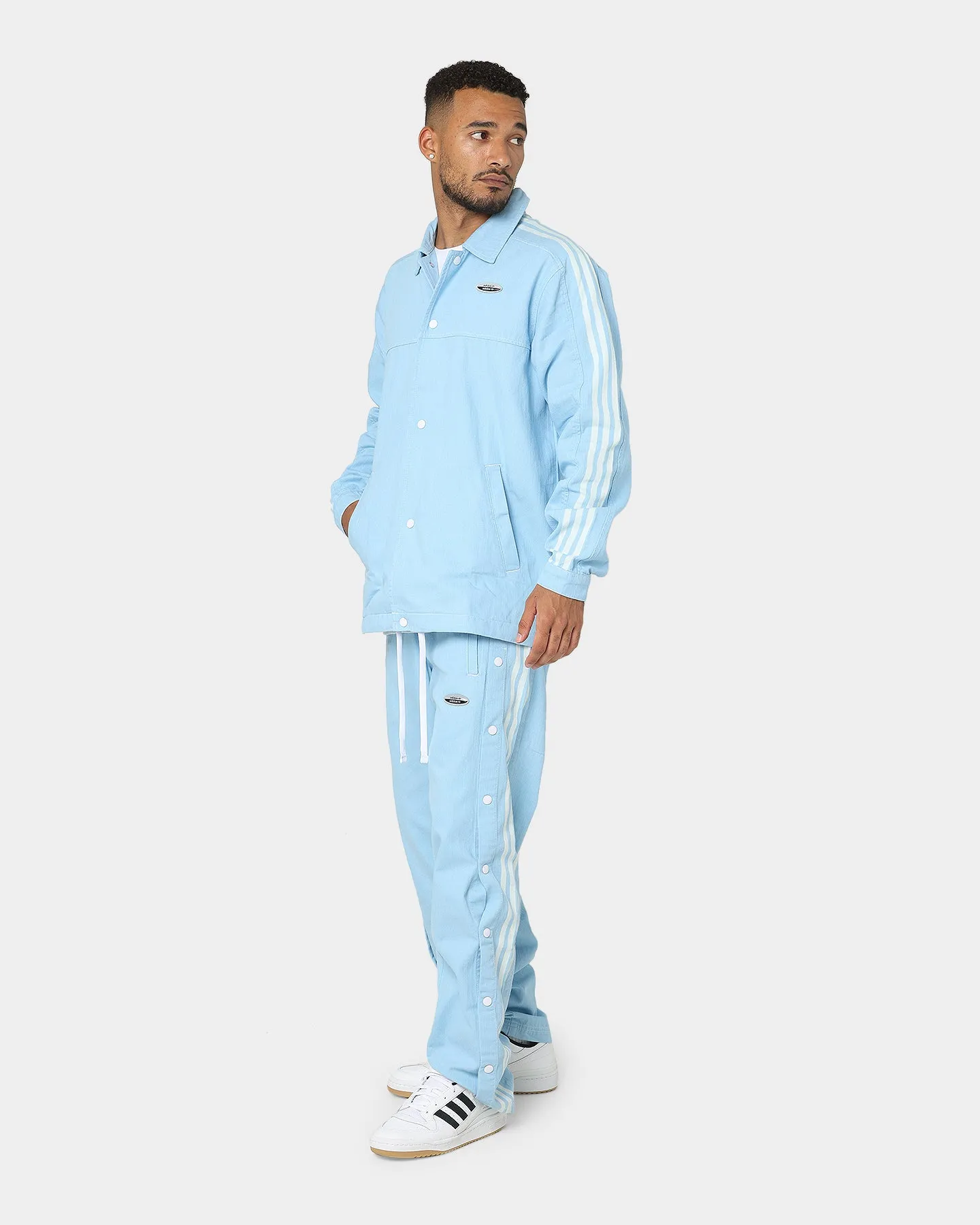 Adidas Denim Pants Clear Blue