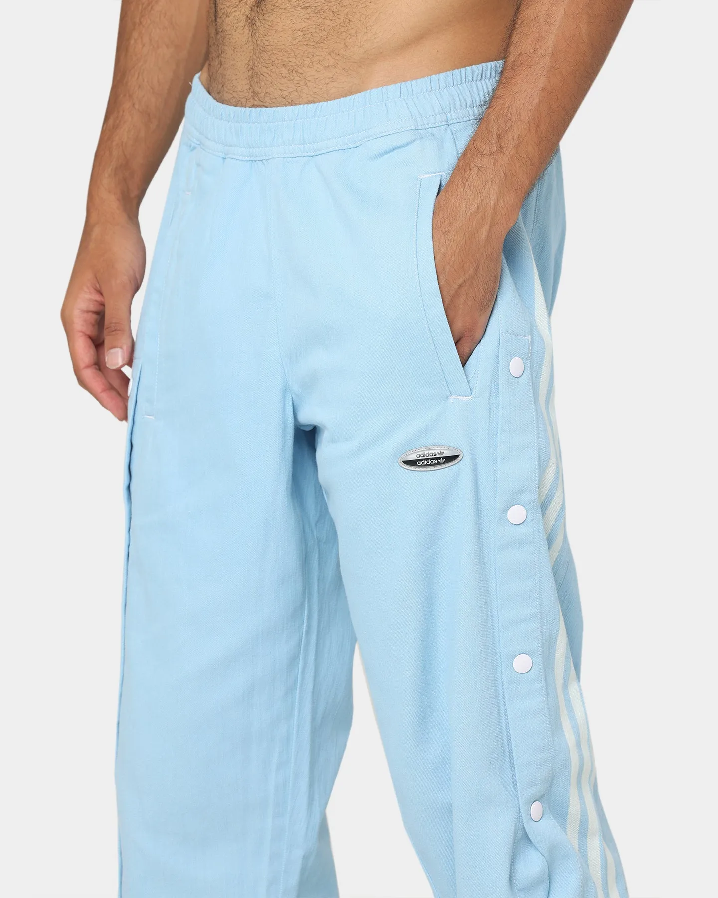 Adidas Denim Pants Clear Blue
