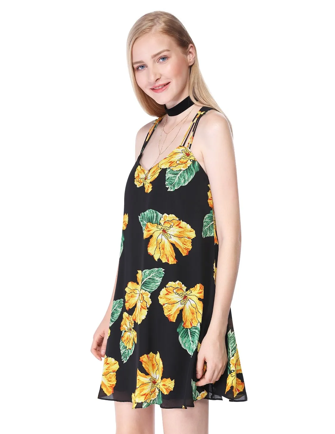 Alisapan Women's Simple Fashion Round Neck AS05614