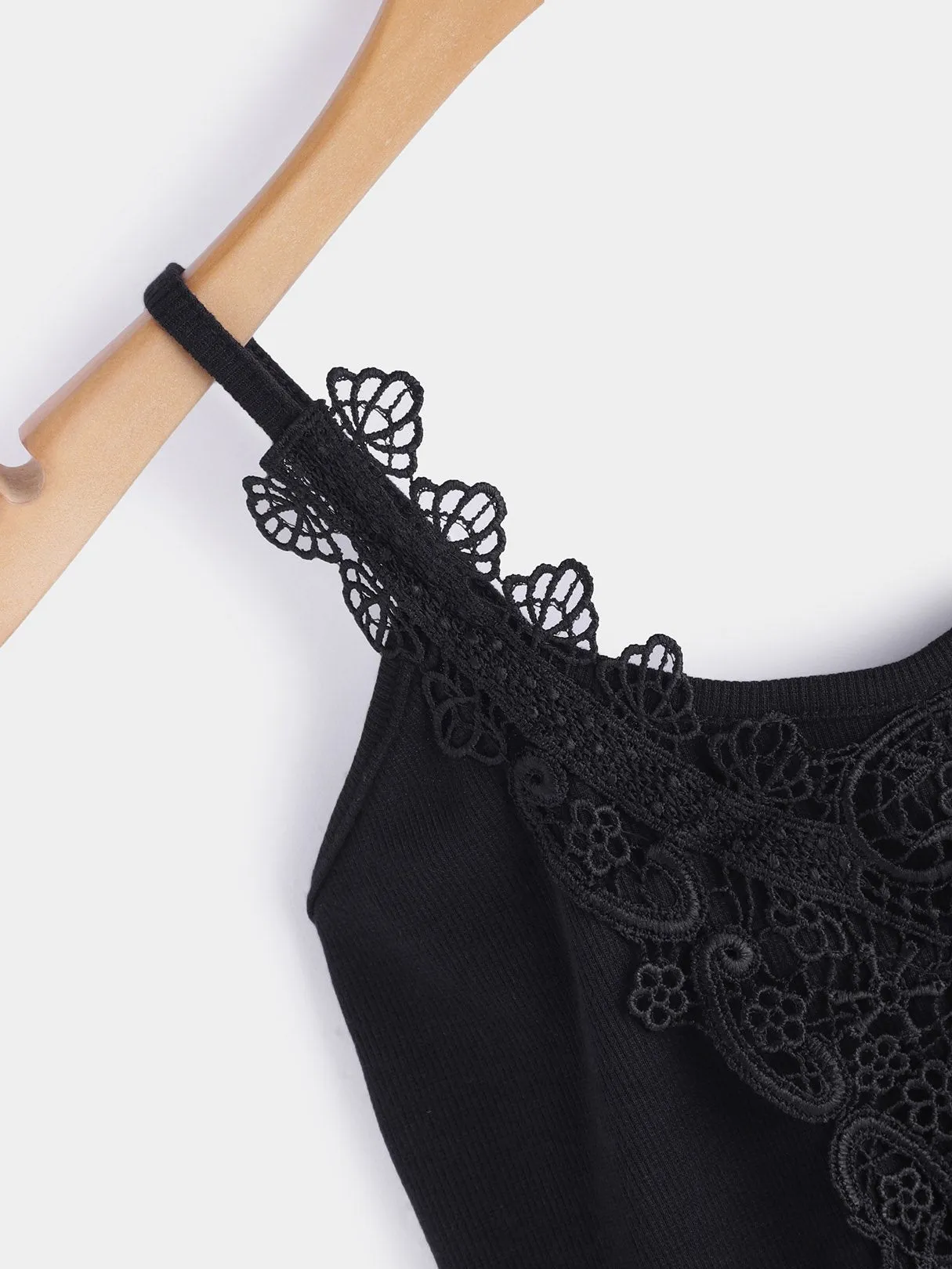 Backless Design V-Neck Camis