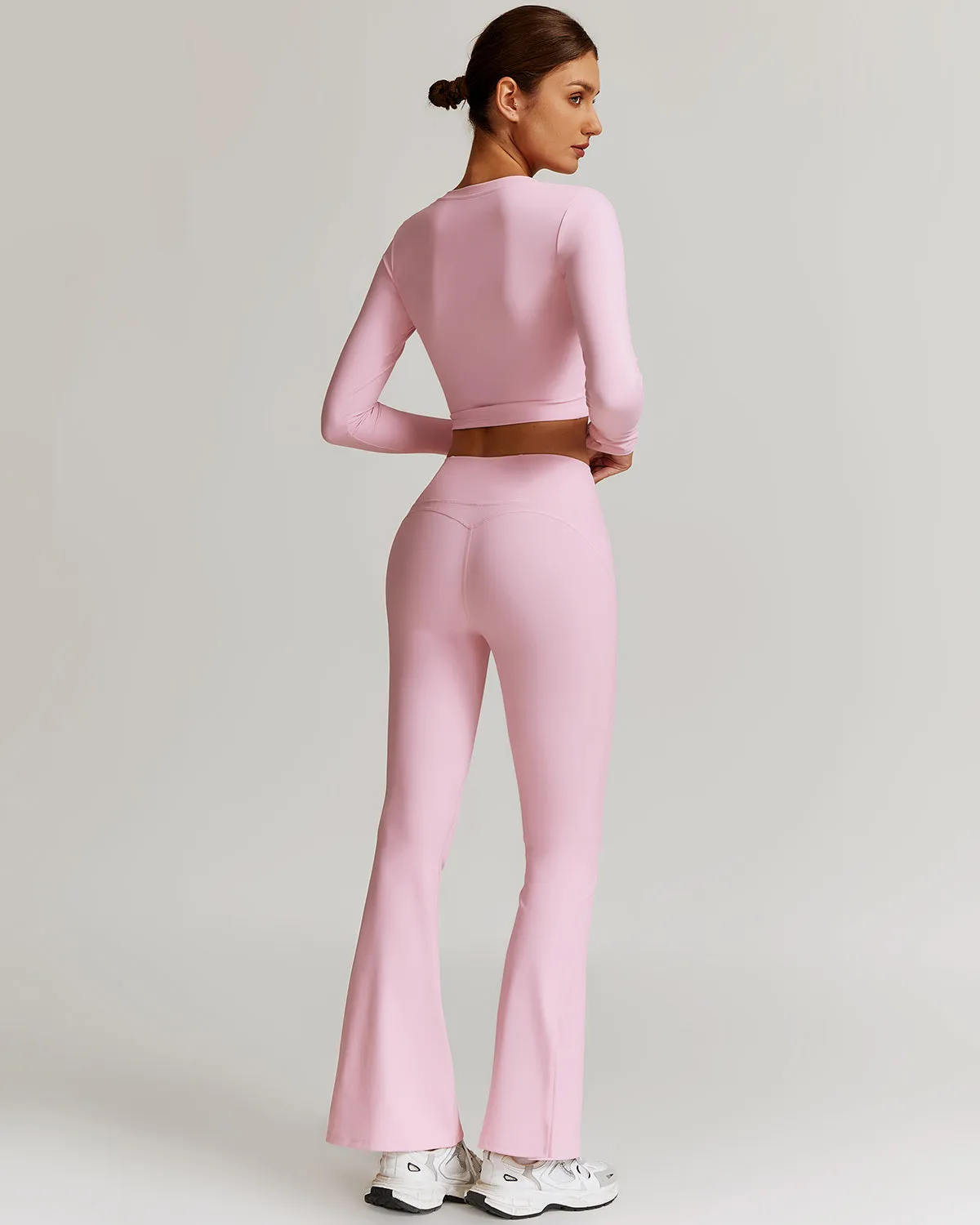 Brynn Flare Leggings - Pink
