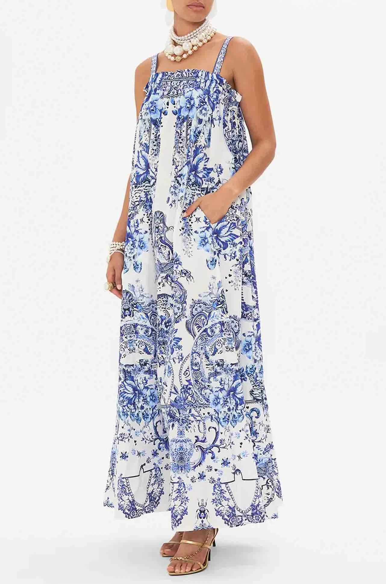 Camilla - Glaze and Graze Wide Strap Sundress