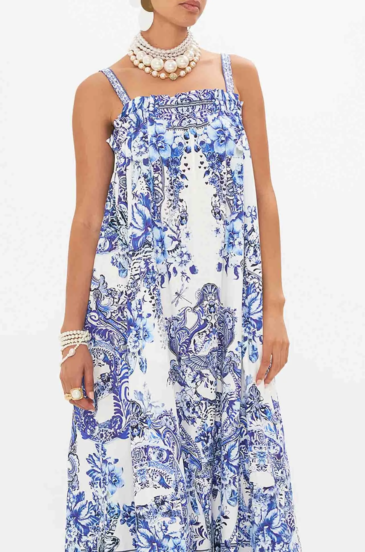 Camilla - Glaze and Graze Wide Strap Sundress
