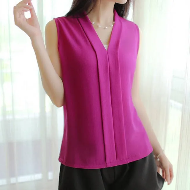 Chiffon Blouse Top