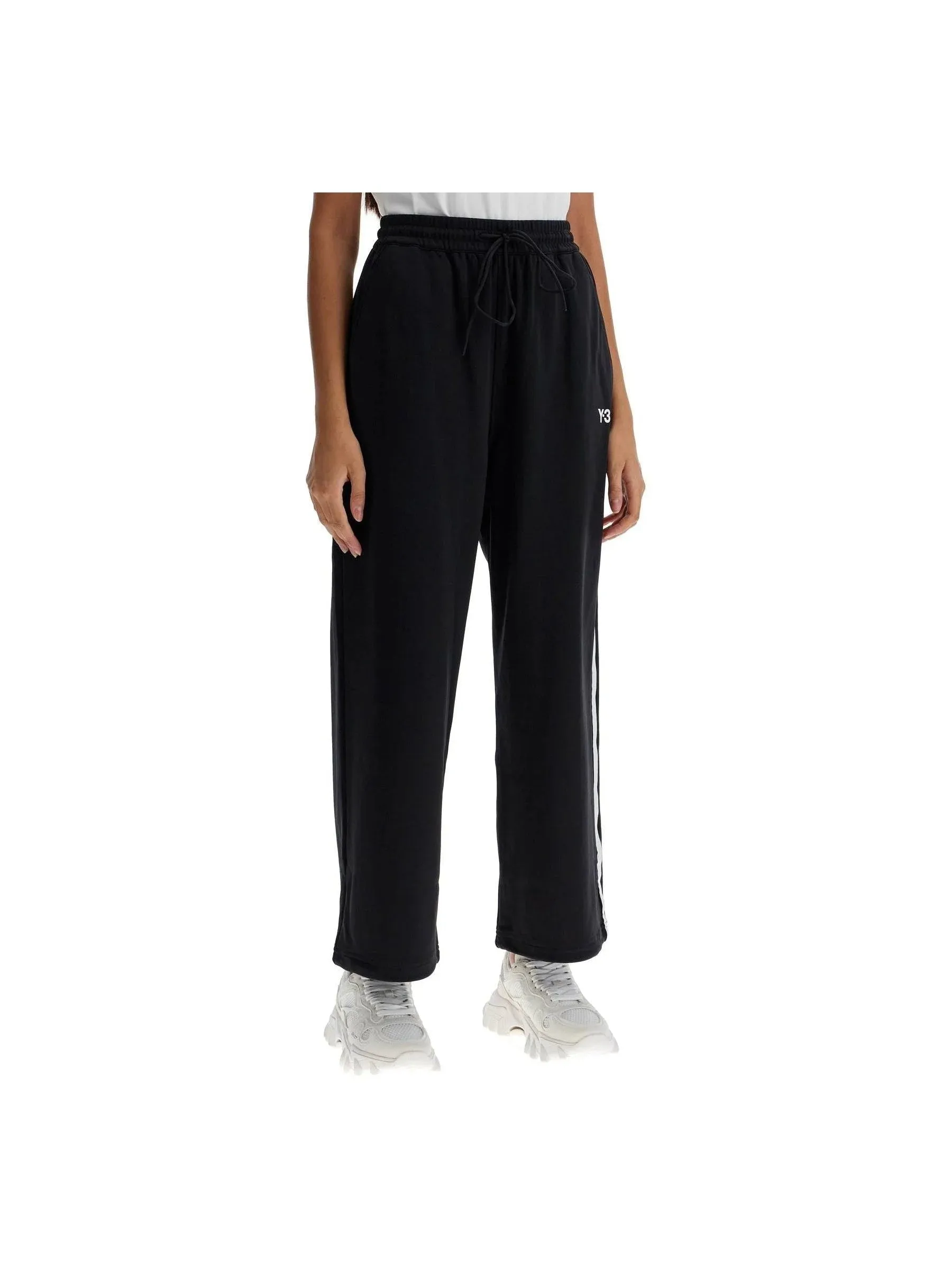 Cropped Wide-Leg Joggers