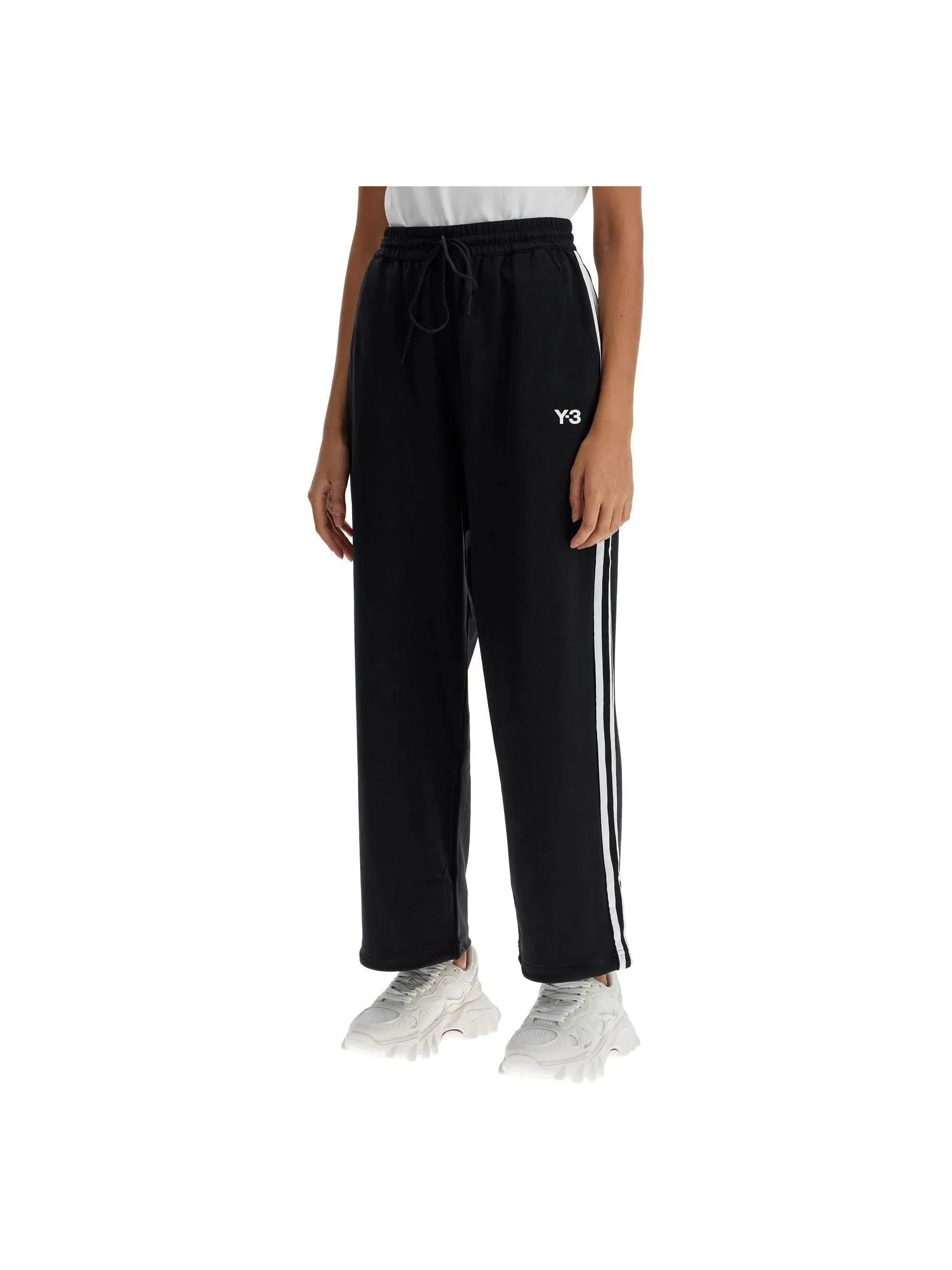 Cropped Wide-Leg Joggers