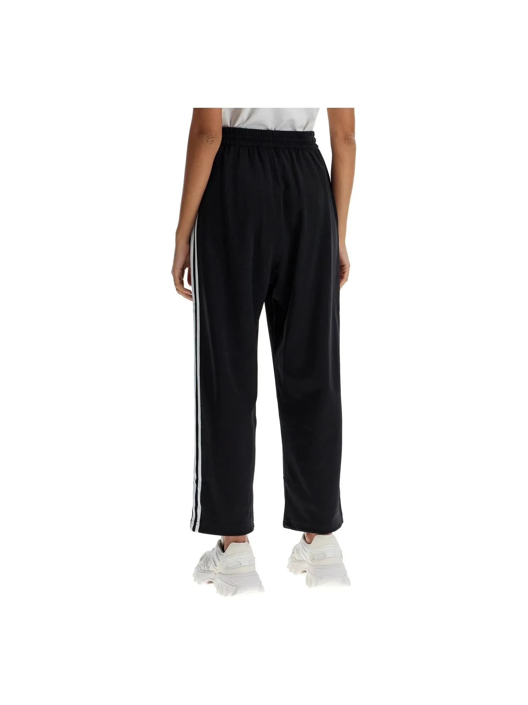 Cropped Wide-Leg Joggers