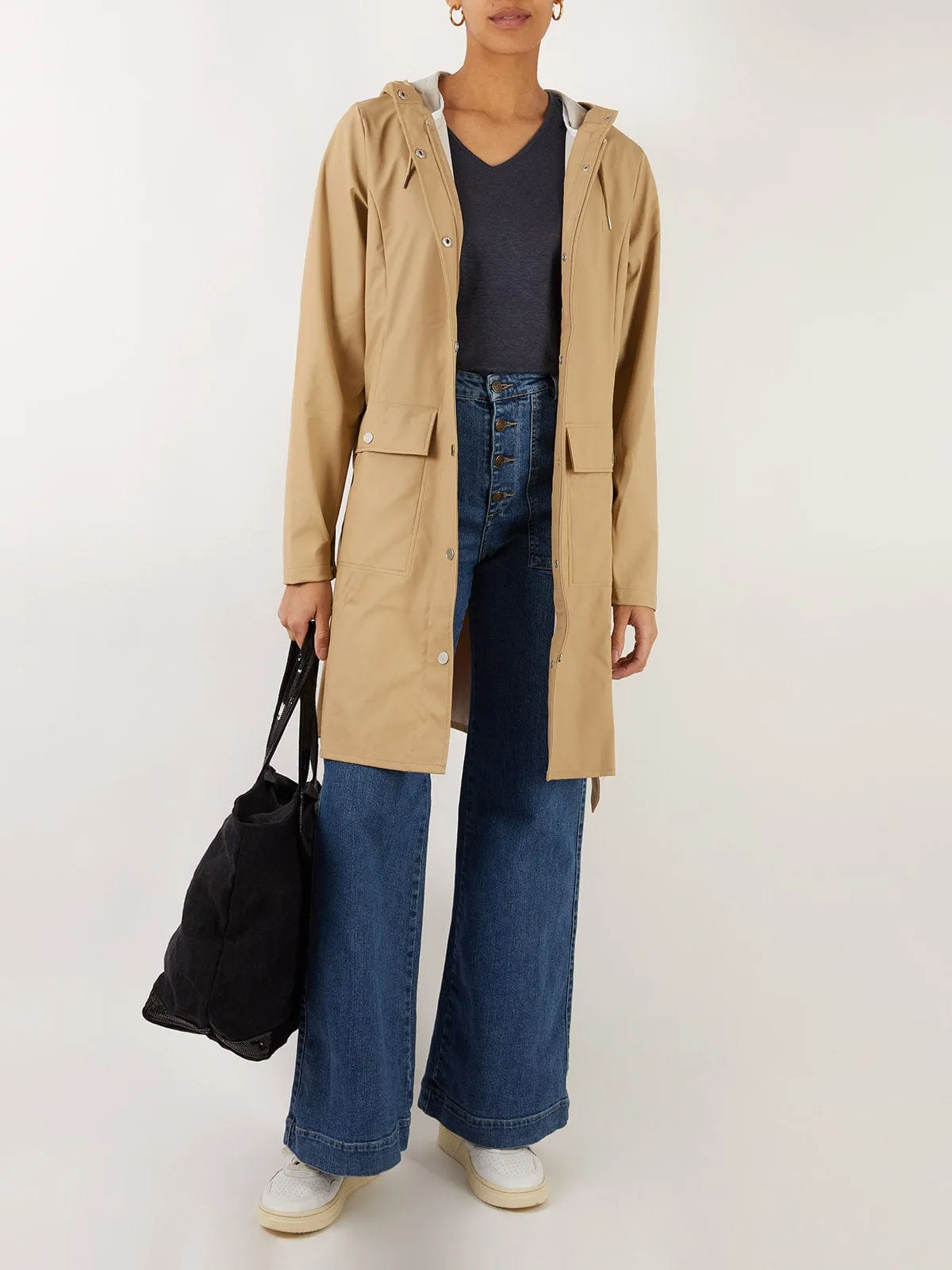 Curve Jacket - Sand
