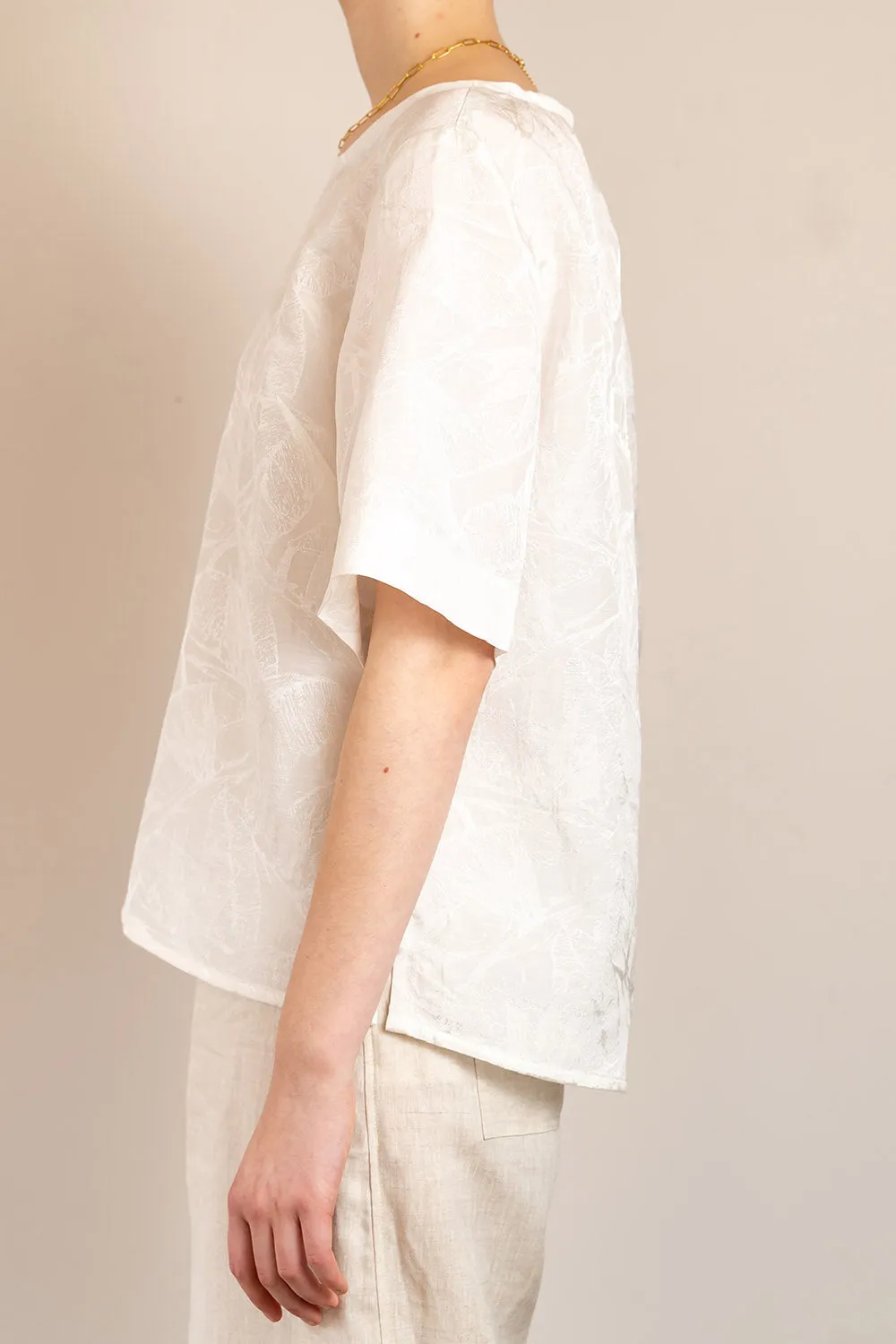 Eden Top - White Folliage
