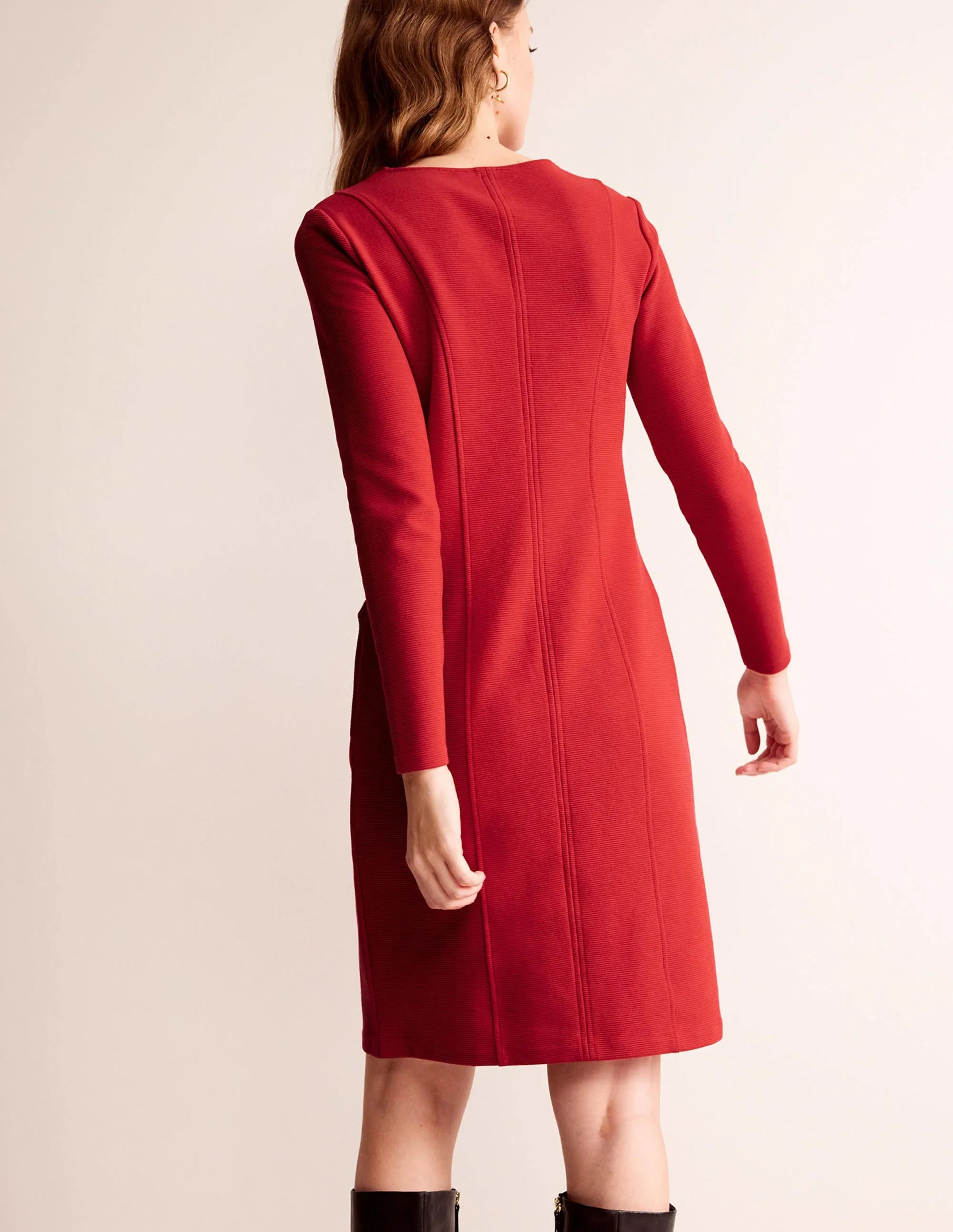 Ellen Ottoman Dress-Salsa
