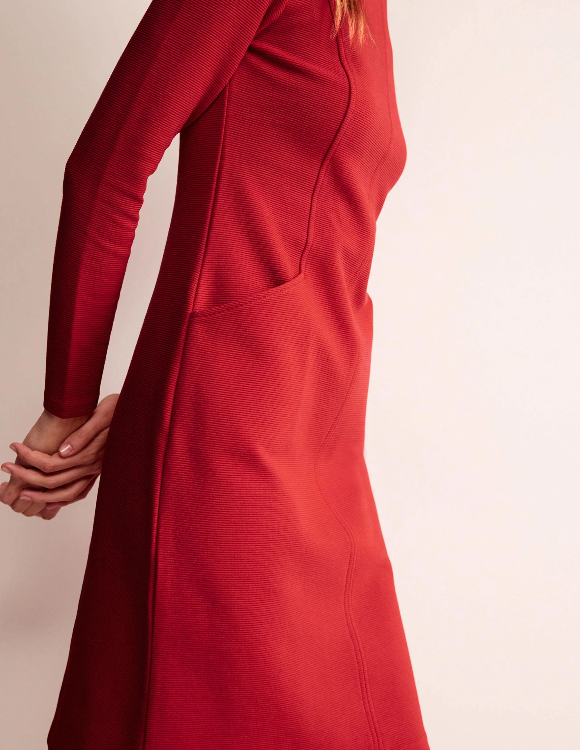 Ellen Ottoman Dress-Salsa