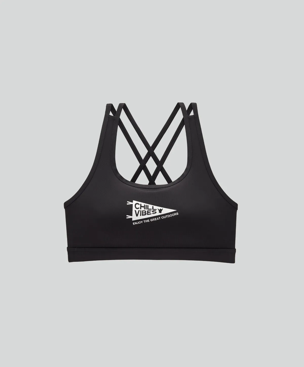 Energized Bohemian Explorer Balance Cross-Back Sports Bra with Print 201-1129C