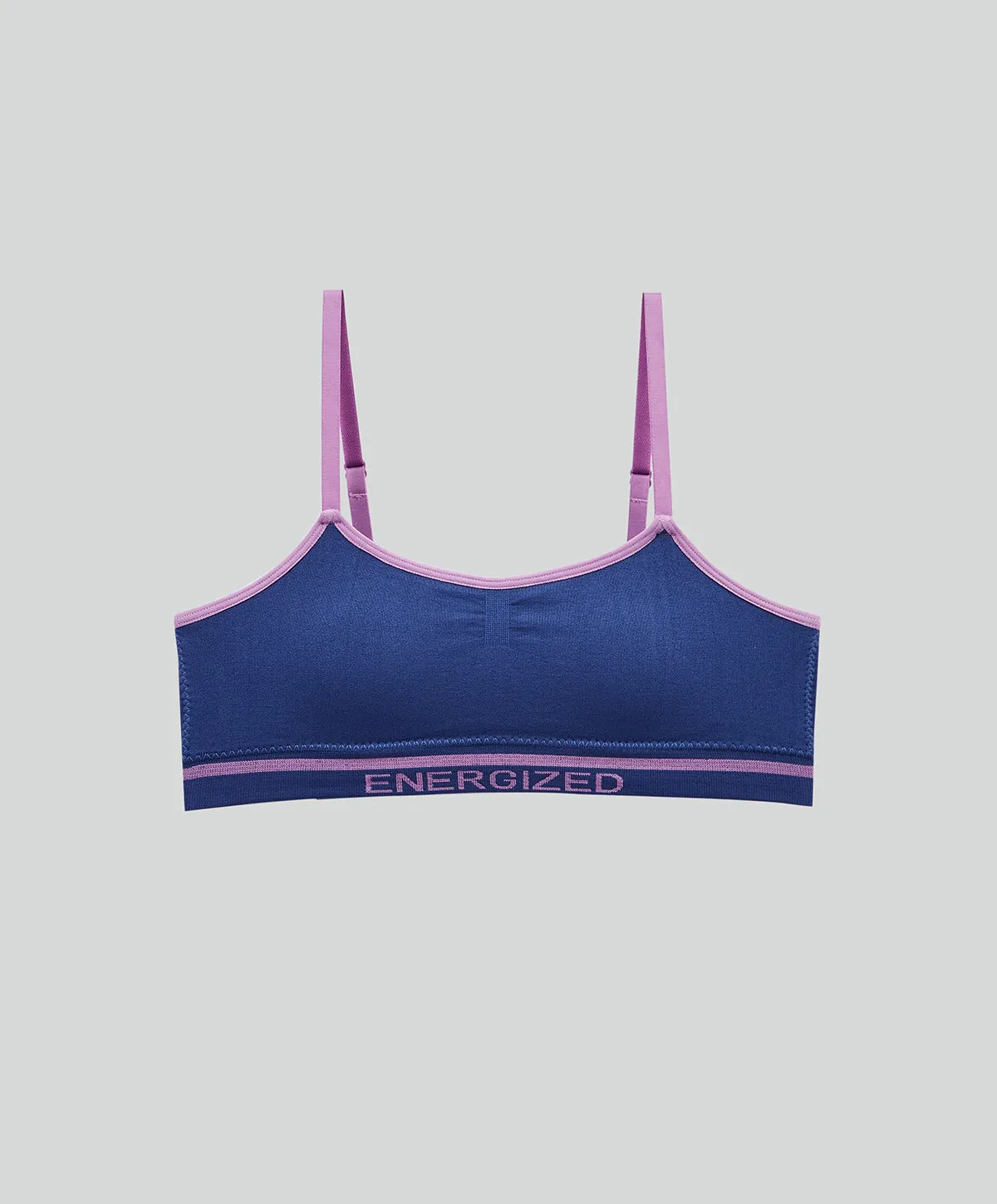 Energized Junior Artletes Seamless Bi-colour Sports Bra
