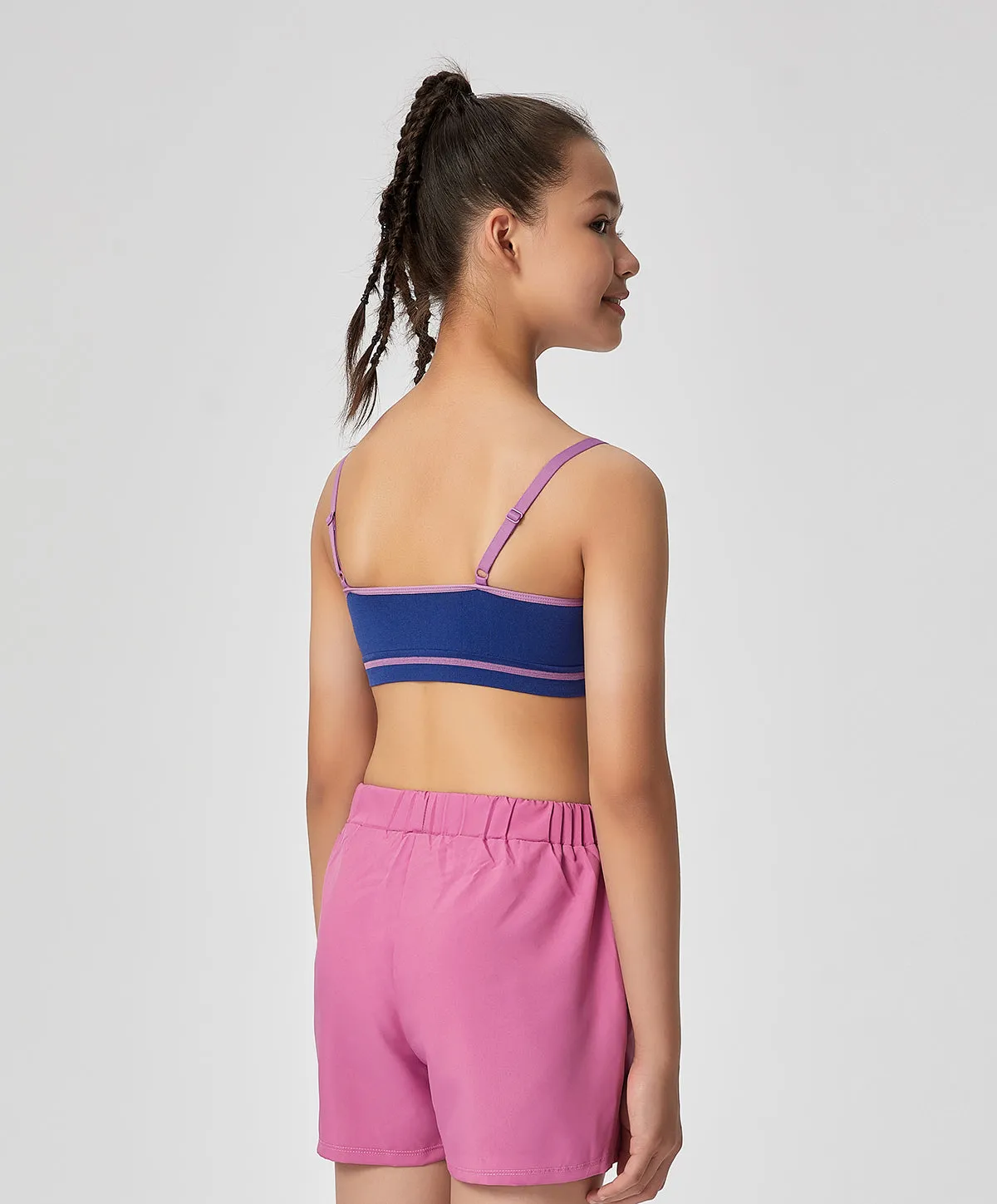 Energized Junior Artletes Seamless Bi-colour Sports Bra