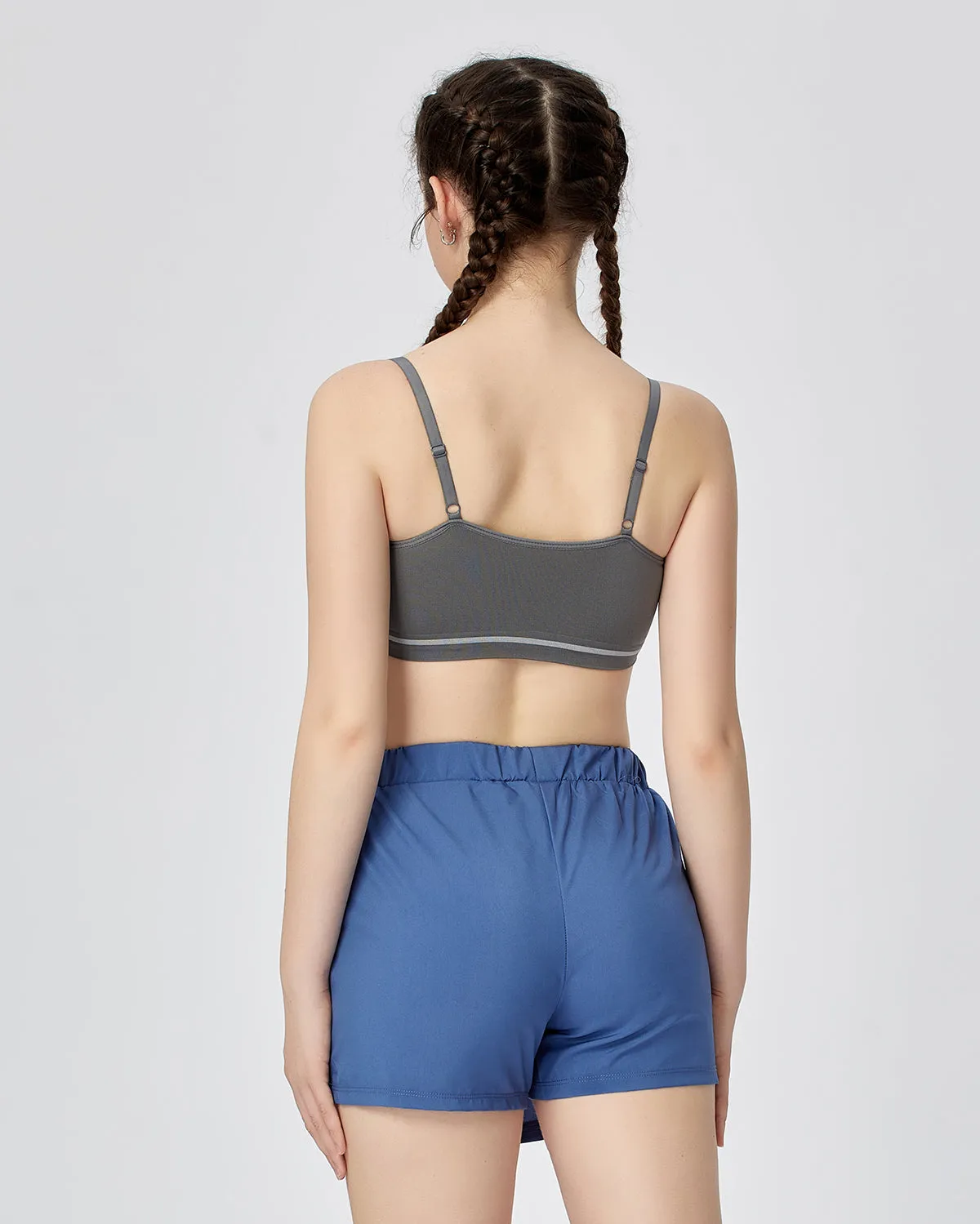 Energized Junior Artletes Seamless Bi-colour Sports Bra