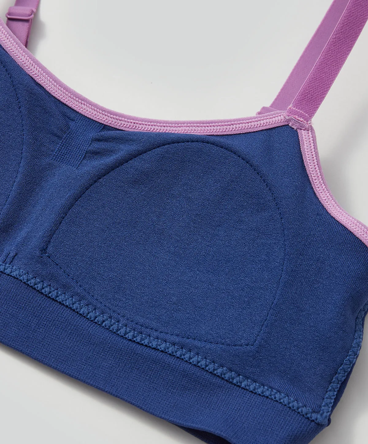 Energized Junior Artletes Seamless Bi-colour Sports Bra