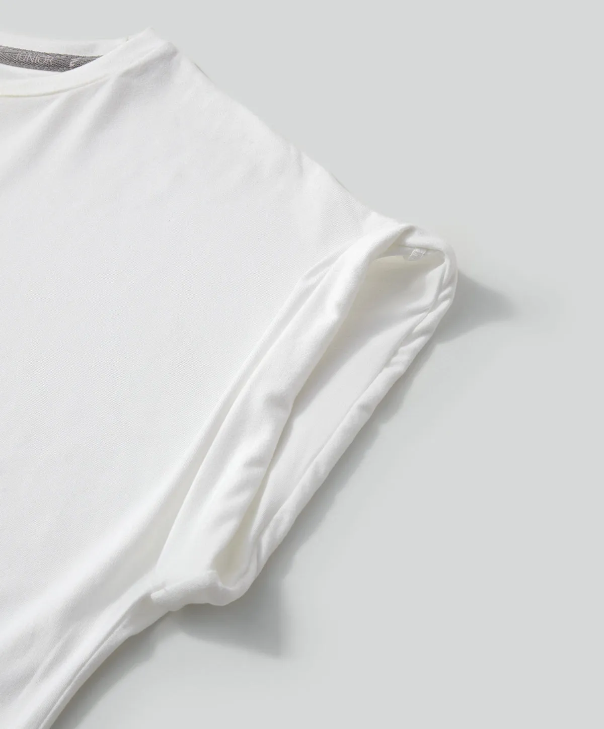 Energized Junior Digital Daydream Cropped Tee with Slogan 600-1005G
