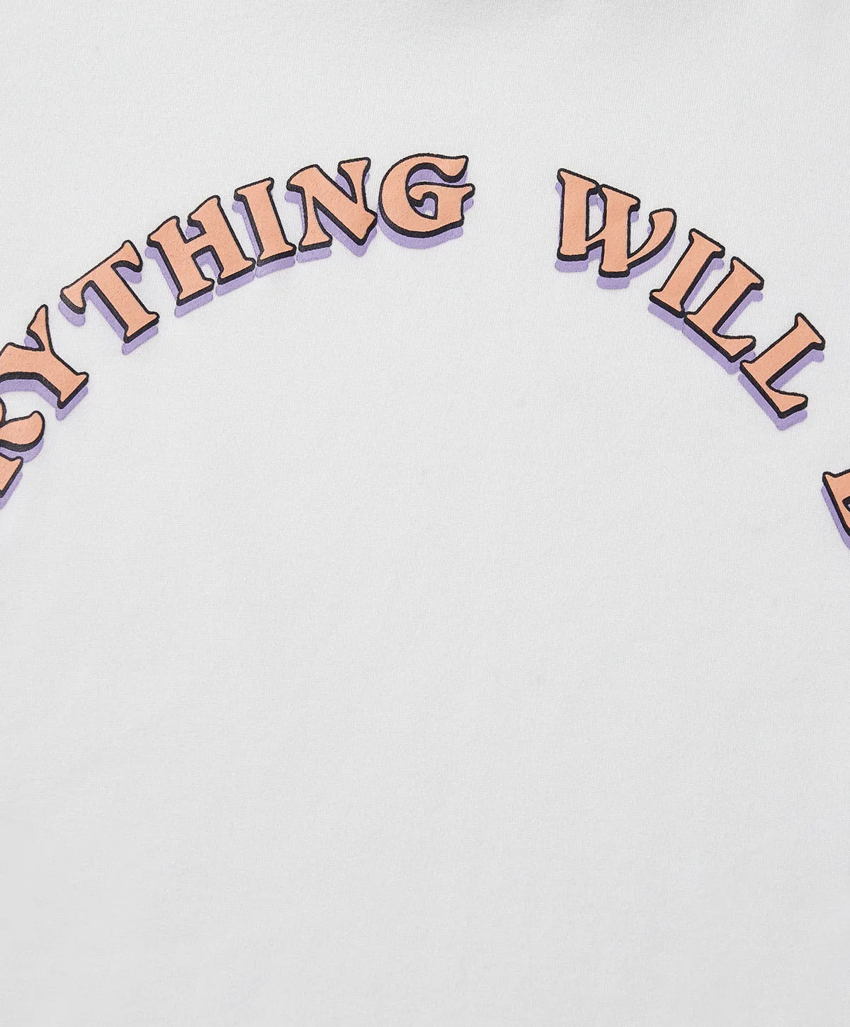 Energized Junior Digital Daydream Cropped Tee with Slogan 600-1005G
