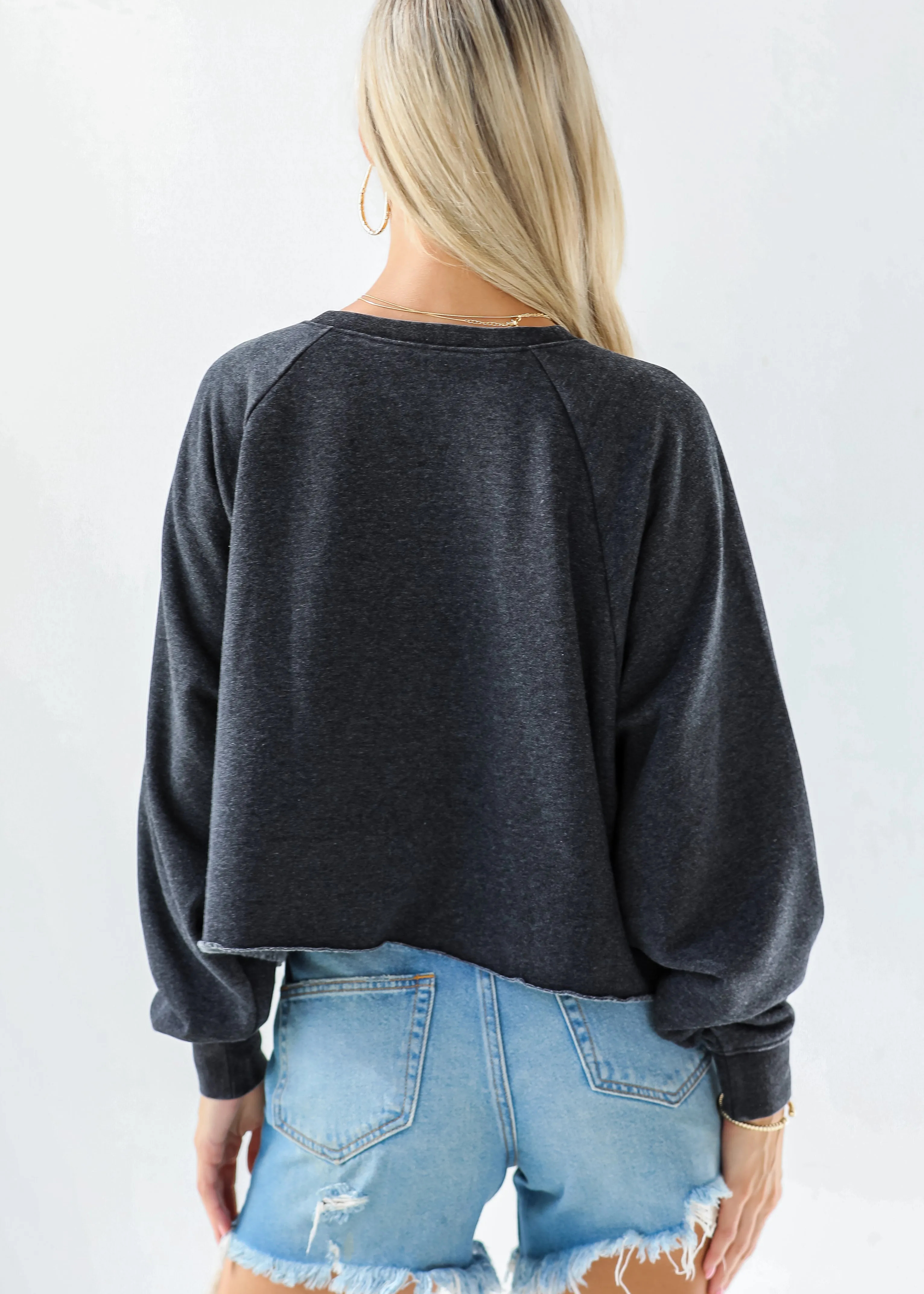 FINAL SALE - Coveted Ease Cropped Pullover - DU DEAL
