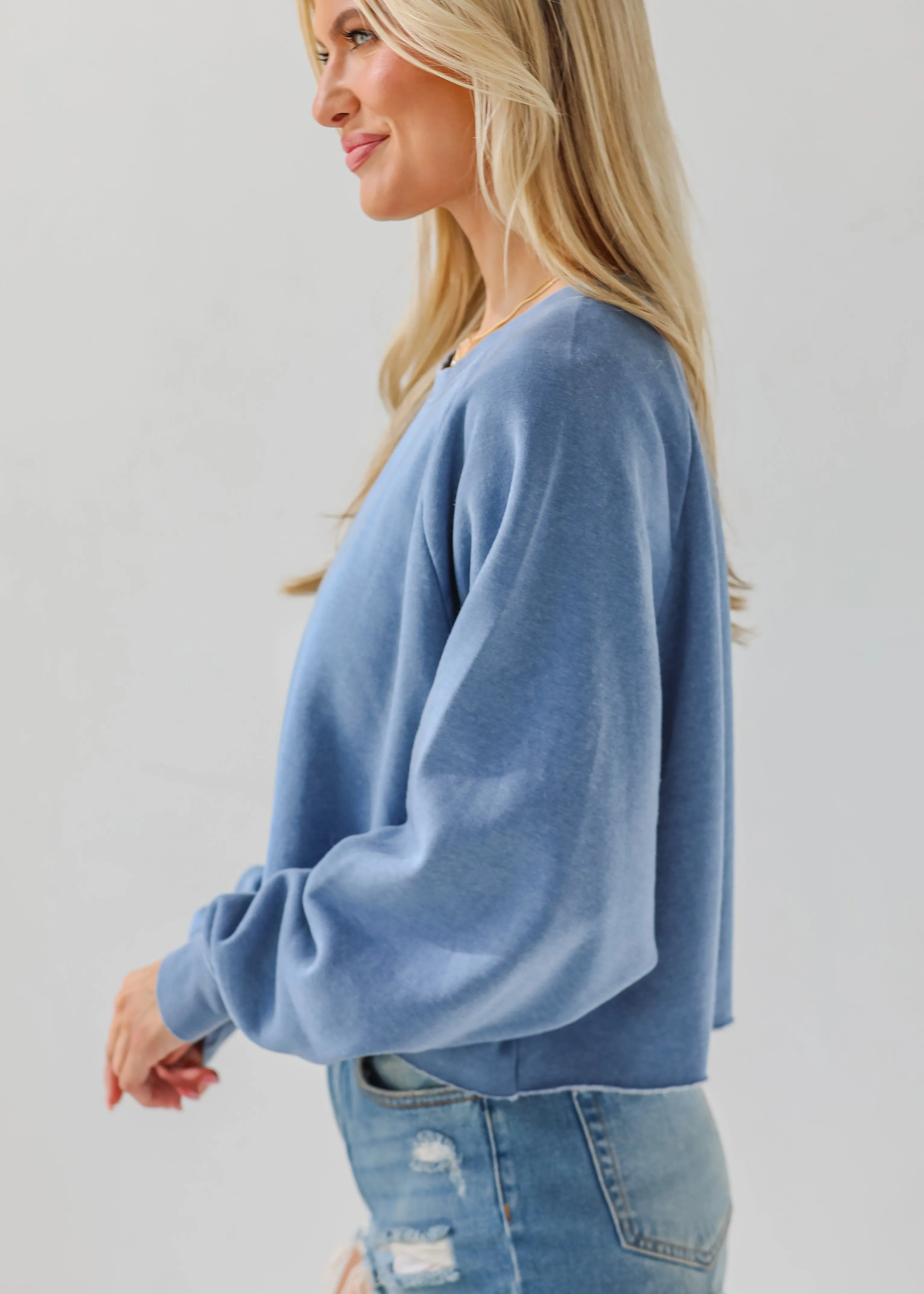 FINAL SALE - Coveted Ease Cropped Pullover - DU DEAL