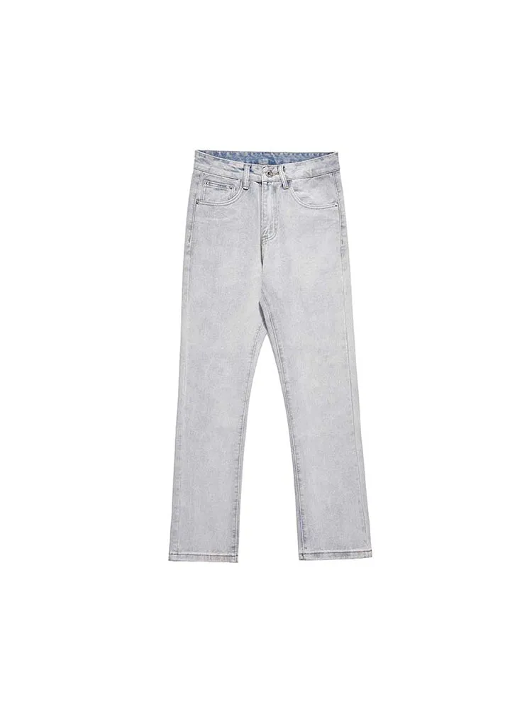 Flame Skull Slim Fit Jeans