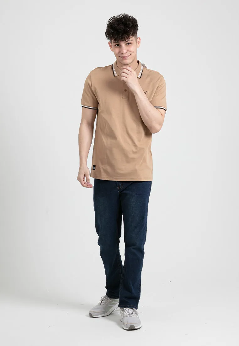 Forest Premium Weight Cotton Polo Tee 220gsm Interlock Knitted Polo T Shirt | Baju T Shirt Lelaki - 23902