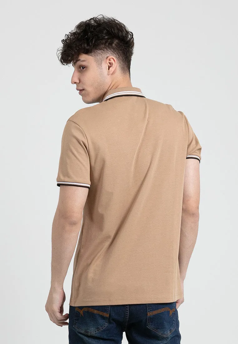 Forest Premium Weight Cotton Polo Tee 220gsm Interlock Knitted Polo T Shirt | Baju T Shirt Lelaki - 23902