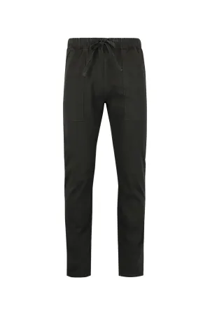 Gallium Washed Cotton Twill Drawstring Pants