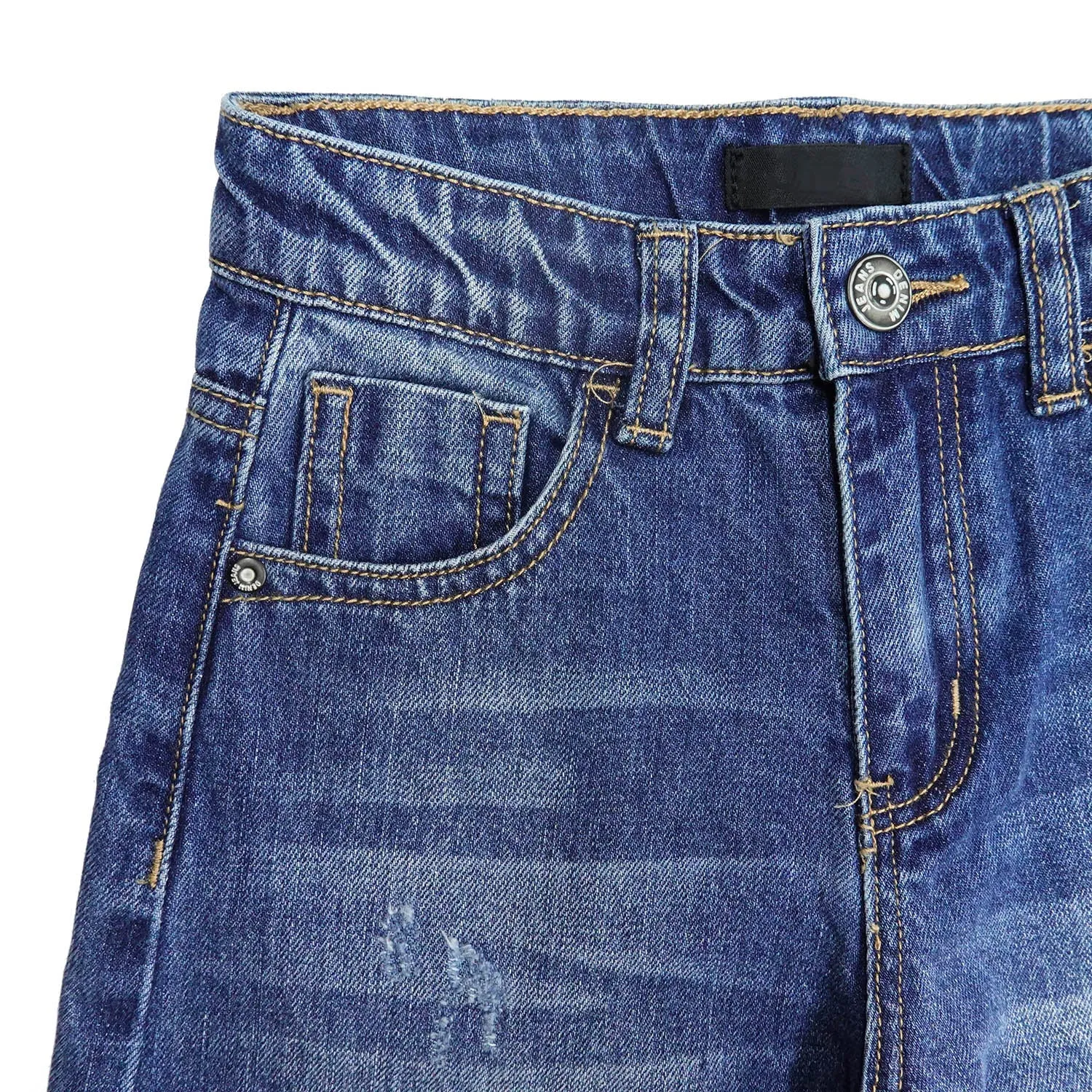 Girl Kid Wide Leg Slim Fit Fashion Denim Jeans Pants