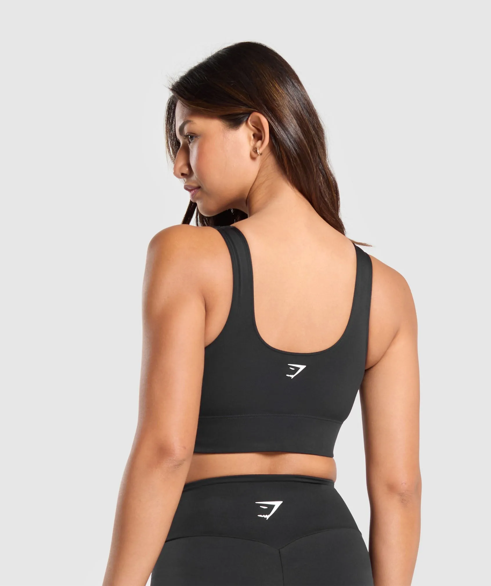 Gymshark Longline Sports Bra - Black