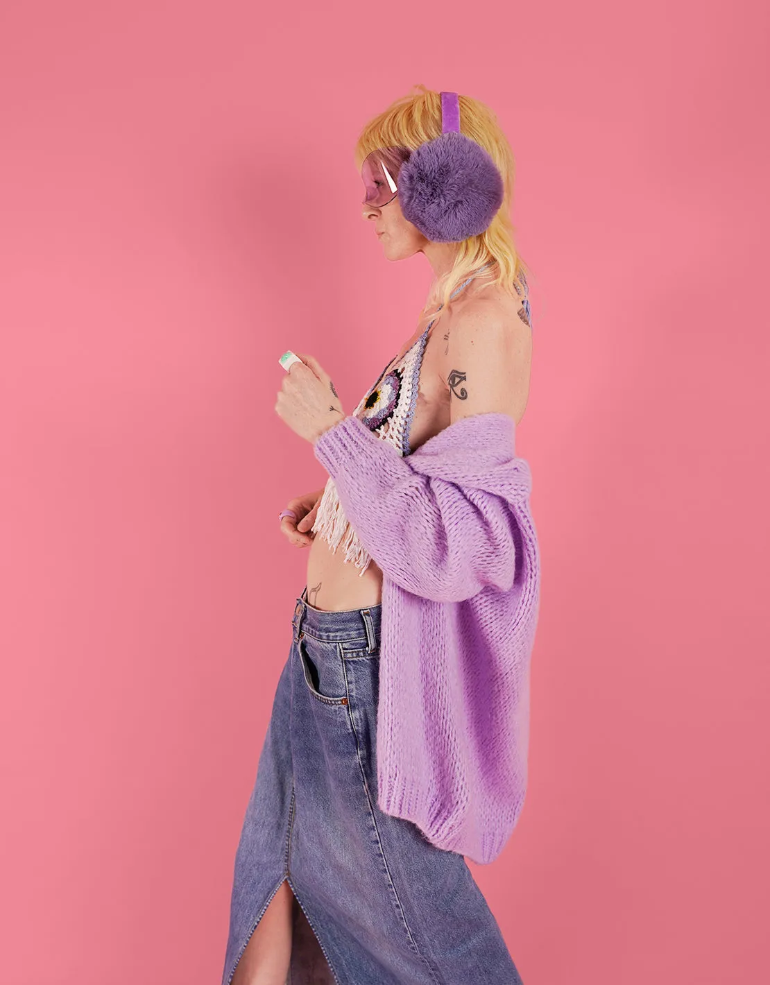 Knitted cardigan