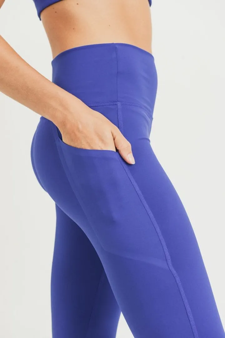 Laser Cut High Waist Leggings