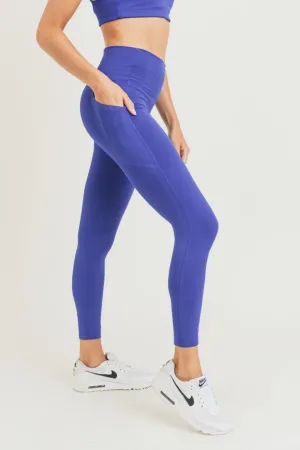 Laser Cut High Waist Leggings