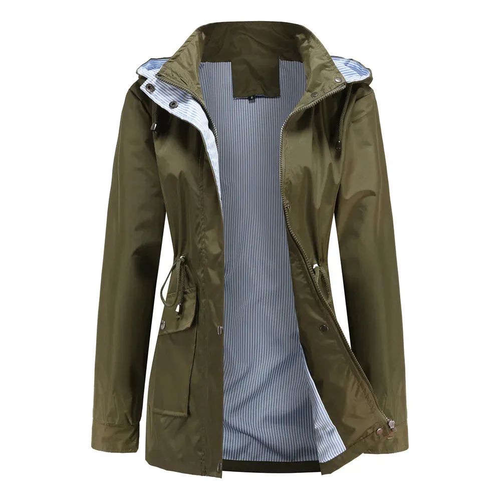 Lauridsen Hooded Trench Coat