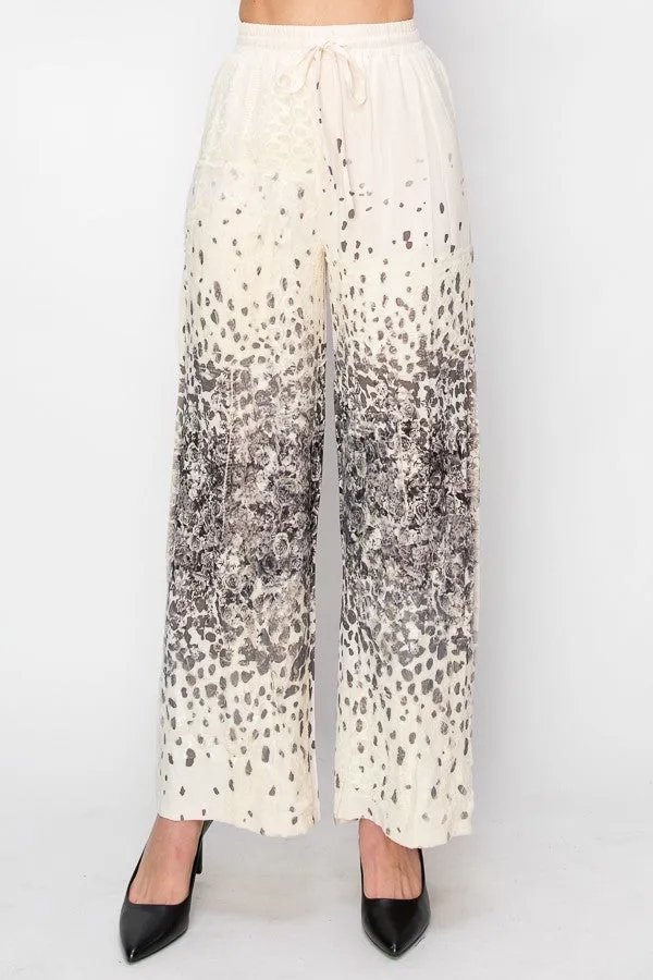 Leo Rose Drawstring Pants
