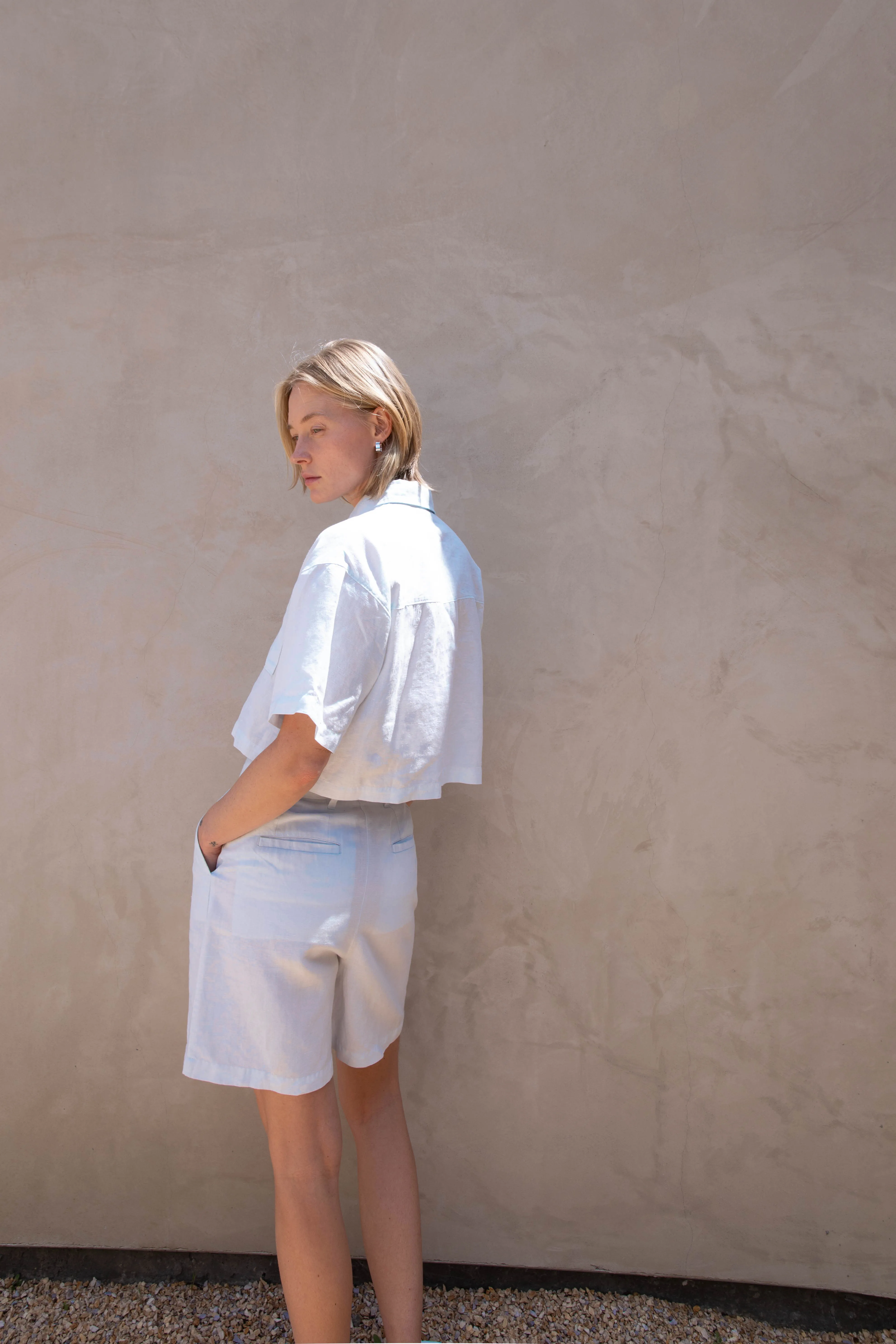 LINEN BLEND SHORT