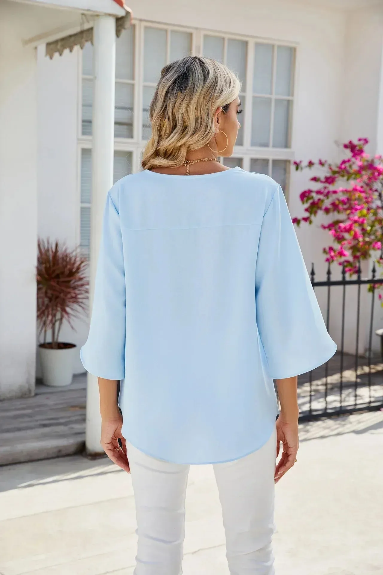 Louise | V-Neck Blouse