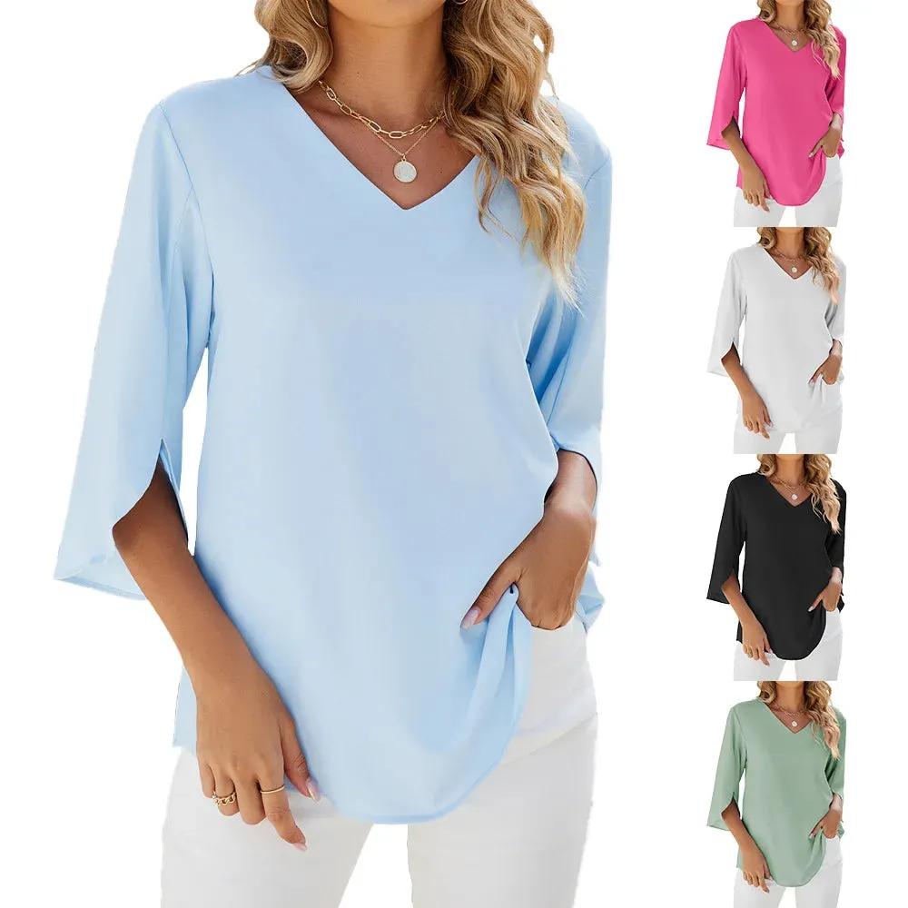 Louise | V-Neck Blouse