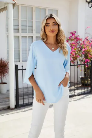 Louise | V-Neck Blouse
