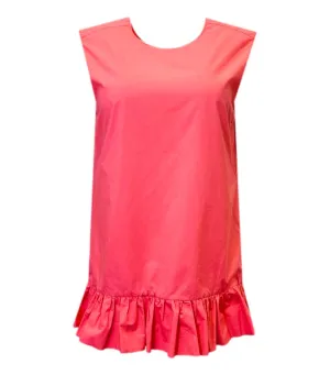 Marni Ruffle Detail Cotton Top. Size 44IT