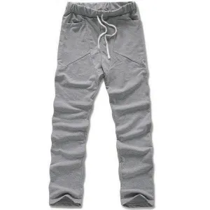 Men's Casual Large Three-dimensional Pocket Design Cotton Harem Pants