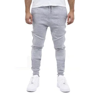 Mens Fashion Sport Jogger Pants Elastic Waist Drawstring Solid Color Casual Sportwear
