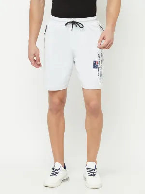 Men's Grey Melange Bermuda