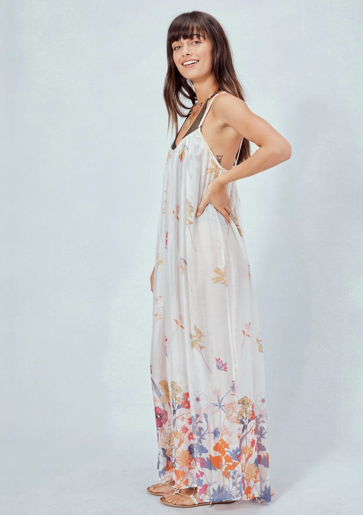 Mimi Floral Beach Dress