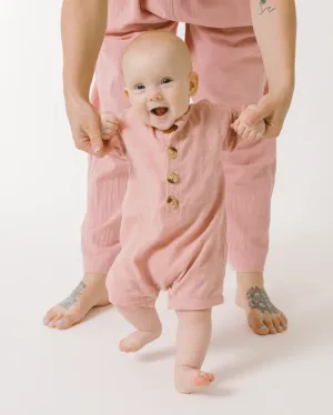 Mini Essentials Romper | Dusty