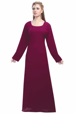 Plain Maxi Gown Night Dress