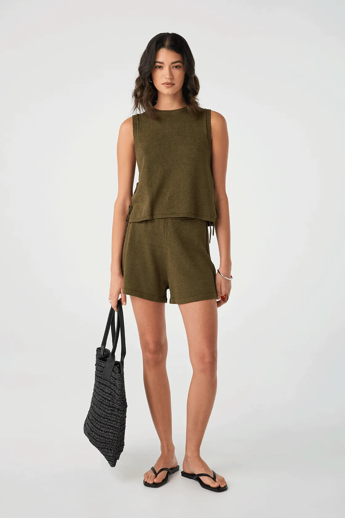 Poppy Short - Olive