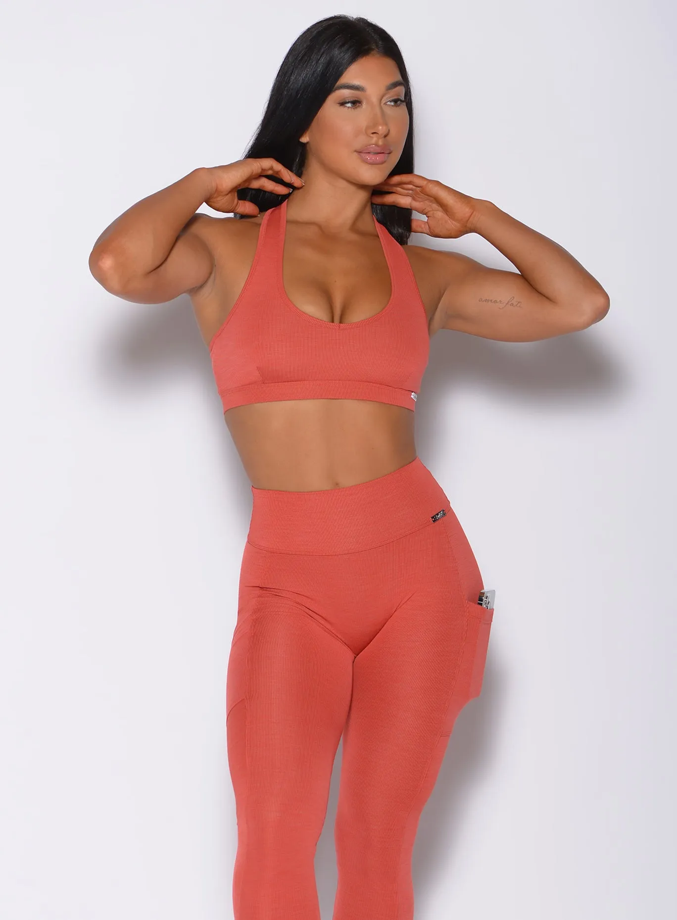 Power Rib Sports Bra