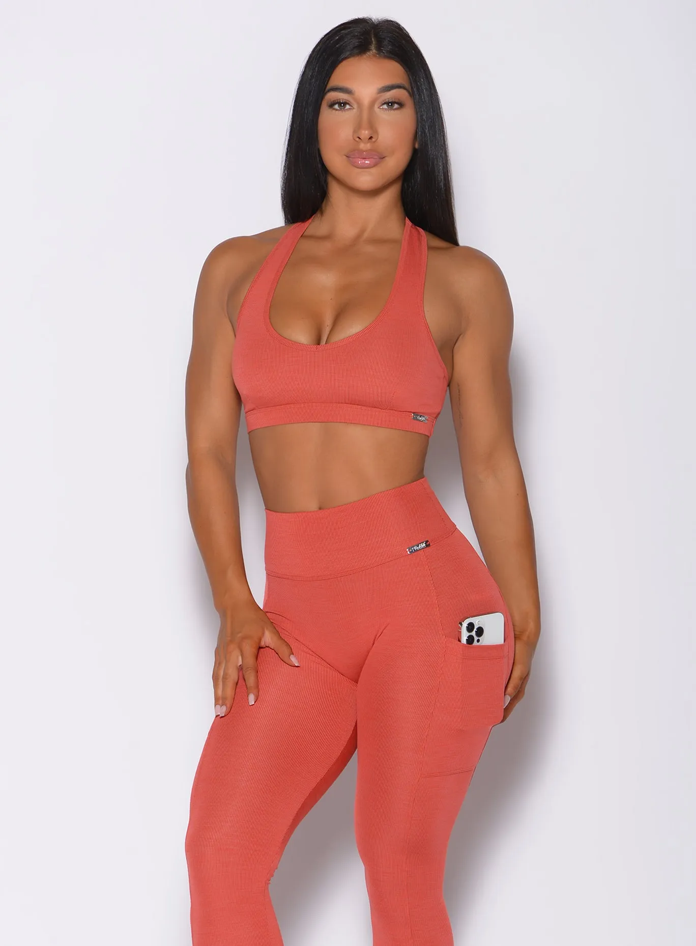 Power Rib Sports Bra