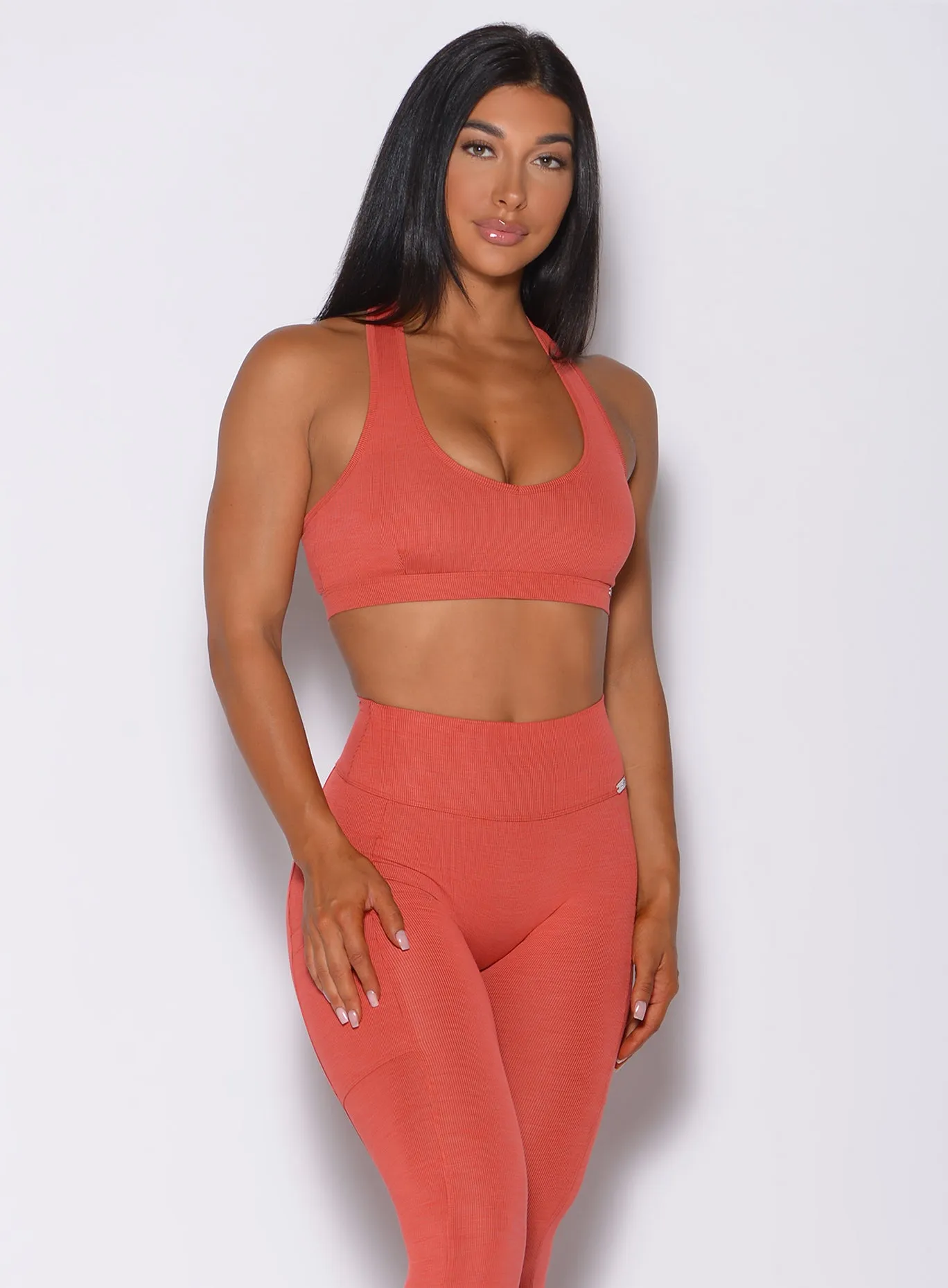 Power Rib Sports Bra